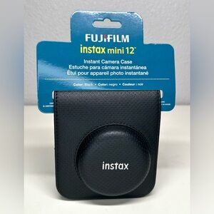 NWT Fujifilm Instax Mini 12 Instant Camera Case Black